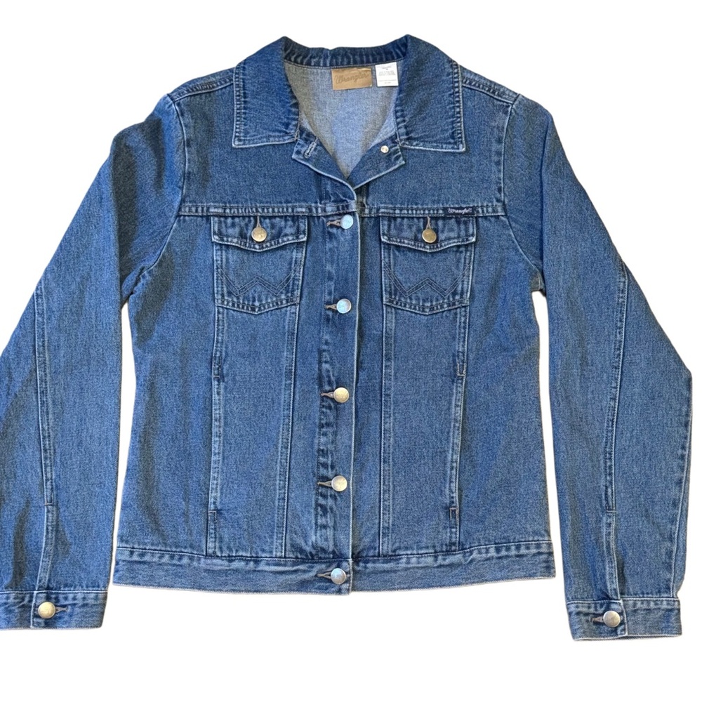 Vintage 90’s Levi's Wranglers -BlueDenim Jacket-Excellent Condition! Women’s Med